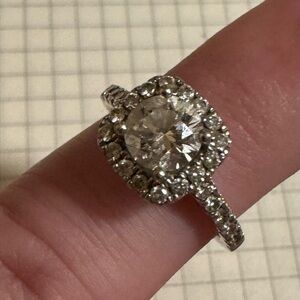 ✨ Stunning 1.5 CT Lab-Grown Diamond Engagement Ring – Zales Certified ✨